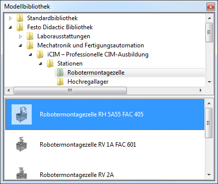 Modell-Bibliothek