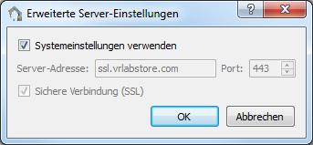 Erweiterte Einstellungen